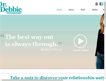 Tablet Screenshot of drdebbie.com